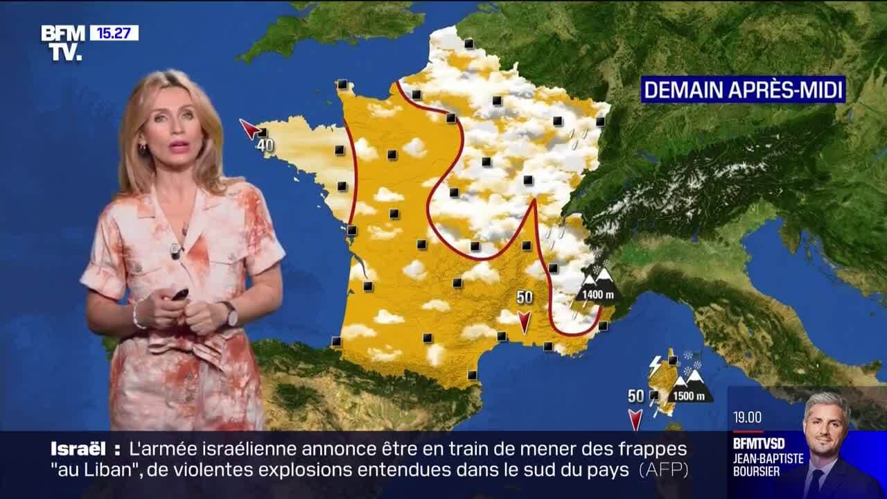 La météo pour ce samedi 8 avril 2023