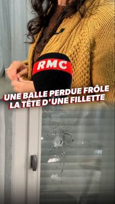 Une balle perdue frôle la tête d'une fillette 