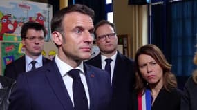 Le concours pour devenir professeur des écoles pourra "être passé à la fin de la licence", annonce Emmanuel Macron
