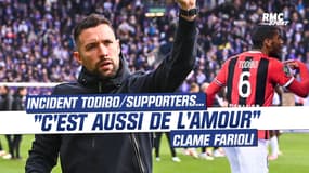 "Cette réaction, c'est aussi de l'amour", Farioli clôt l'incident entre Todibo et les supporters