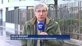 Gilles Dixsaut, président du Comité francilien des maladies respiratoires.