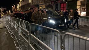 Une répétition du cortège funéraire d'Elizabeth II à Édimbourg, au Royaume-Uni, le 11 septembre 2022.