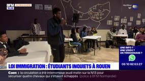 Rouen: les étudiants sénégalais inquiets par la loi immigration