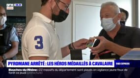 Pyromane arrêté dans le Var: les héros médaillés à Cavalaire-sur-Mer