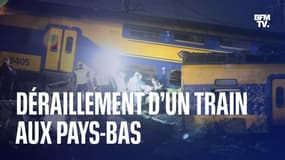 Au moins un mort et une trentaine de blessés après le déraillement d’un train aux Pays-Bas