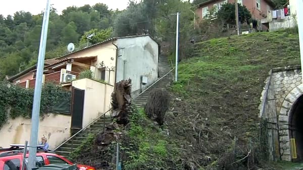Une femme est portée disparue à Nice après un éboulement de terrain. Une femme est portée disparue à Nice après un éboulement de terrain.