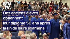 États-Unis: 50 ans après la fin des examens, ces anciens lycéens reçoivent enfin leur diplôme