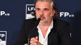 Vincent Labrune, président de la LFP, à Paris le 10 septembre 2020