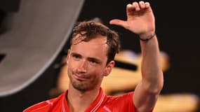 Daniil Medvedev à l'Open d'Australie, le 16 janvier 2023.