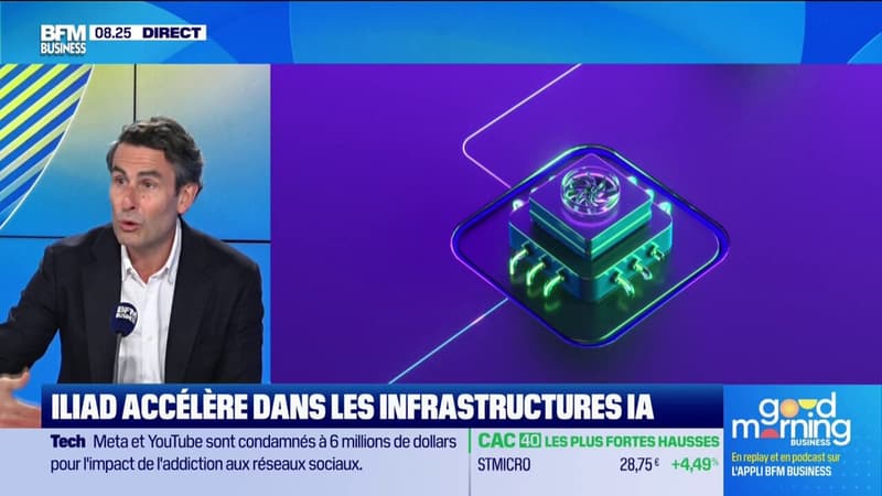 Iliad accélère dans les infrastructures IA