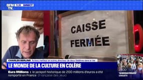 Déconfinement: l'acteur Charles Berling affirme que le monde de la culture "réclame justice"
