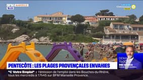 Week-end de la Pentecôte: les plages provençales envahies