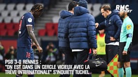 PSG : "On est dans un cercle vicieux avec la trêve internationale" s'inquiète Tuchel