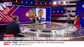 "Si Jordan Bardella était au pouvoir, avec Donald Trump ça serait très dangereux pour la France", déclare Manuel Bompard (LFI)
