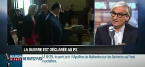 Maurice Szafran: "Les socialistes sont bien au-délà du coup de chaud et de la crise de nerfs, ils s'entretuent" - 29/02