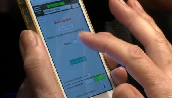 "L'Application pour protocoles diabétiques" mise au point par Benoit Mirambeau. "L'Application pour protocoles diabétiques" mise au point par Benoit Mirambeau.