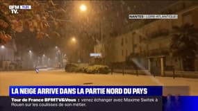 De Nantes au Touquet, la neige fait son retour dans le Nord-Ouest