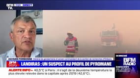 Pyromanie: "La plupart du temps, c'est un problème psychiatrique", affirme le général de gendarmerie Jacques Fombonne