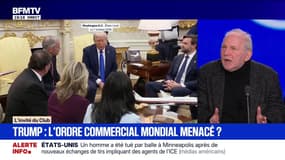 Menaces de Donald Trump: pour Bernard Guetta, député européen Renew, le président américain "est totalement compulsif et erratique"