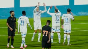 Neymar avec Al-Hilal le 30 décembre 2024