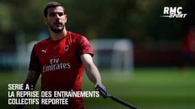 Serie A : La reprise des entraînements collectifs reportée
