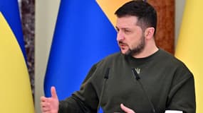 Volodymyr Zelensky à Kiev, le 15 février 2023.