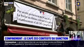 Accusé d'avoir accueilli du public pendant le confinement, un café lyonnais conteste et dénonce sa fermeture administrative