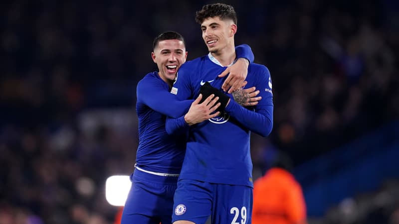 Enzo Fernandez et Kai Havertz 1592327