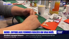 Roubaix: un vrai Noël offert aux femmes isolées