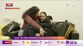 Gaza: les trois premières otages israéliennes libérées