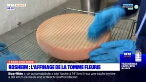 "C beau chez nous": les secrets de fabrication de la tomme fleurie