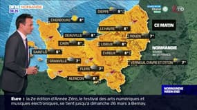 Météo Normandie: des éclaircies attendues dans l'après-midi, jusqu'à 13°C à Dieppe et à Deauville
