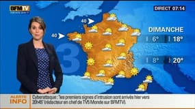 La météo pour ce jeudi 9 avril 2015