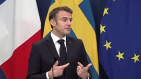 Crise agricole: "On doit importer des produits venant de pays qui font le même type d'effort", affirme Emmanuel Macron 