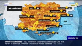 Météo Var: un grand soleil attendu ce mardi avec quelques rafales de vent, jusqu'à 30°C à Toulon