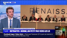 Annonce d'Élisabeth Borne sur les carrières longues: "C'est un enrichissement" pour David Amiel (Renaissance), "du n'importe quoi" pour Andréa Kotarac (RN)