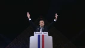 Emmanuel Macron au Louvre ce dimanche