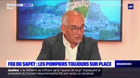 Incendie du Sapet: le président du SDIS 05 juge le feu précoce pour la saison