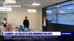 Alpes-Maritimes: à Cannes, la collecte des ordures par GPS