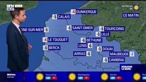 Météo Nord-Pas-de-Calais: du soleil et un temps frais, jusqu'à 3°C à Calais