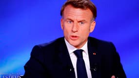Emmanuel Macron sur TF1 ce mardi 13 mai.