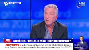 Candidature de Marine Le Pen: "Il nous manque plusieurs dizaines de signatures", explique Philippe Ballard