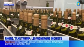 Trump: l'inquiétude des vignerons rhodaniens face aux taxes du président américain