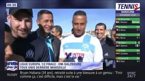 OM-Salzbourg : "Ça va être le feu au Vélodrome" promettent les supporters marseillais (BFM Sport)