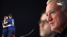 "Il restait sélectionnable", Deschamps justifie le retour de Giroud à la place de Benzema, blessé