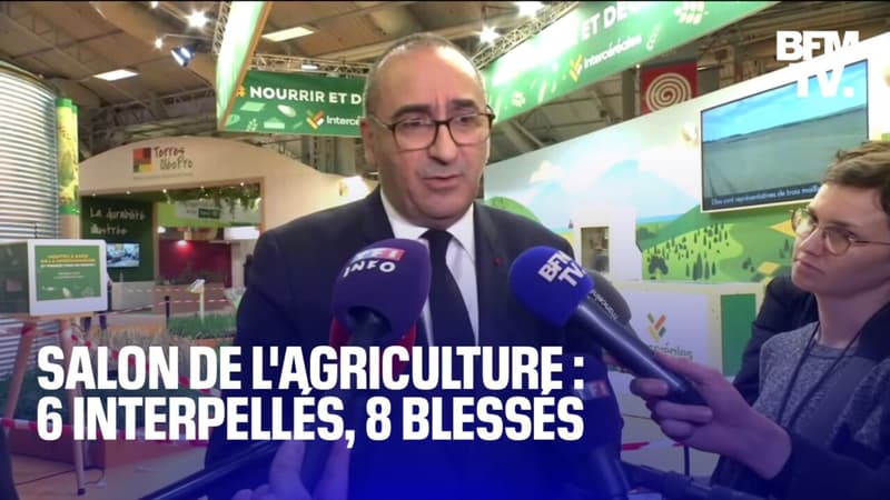 Salon de l'agriculture: le préfet de Paris dresse le bilan du 1er jour