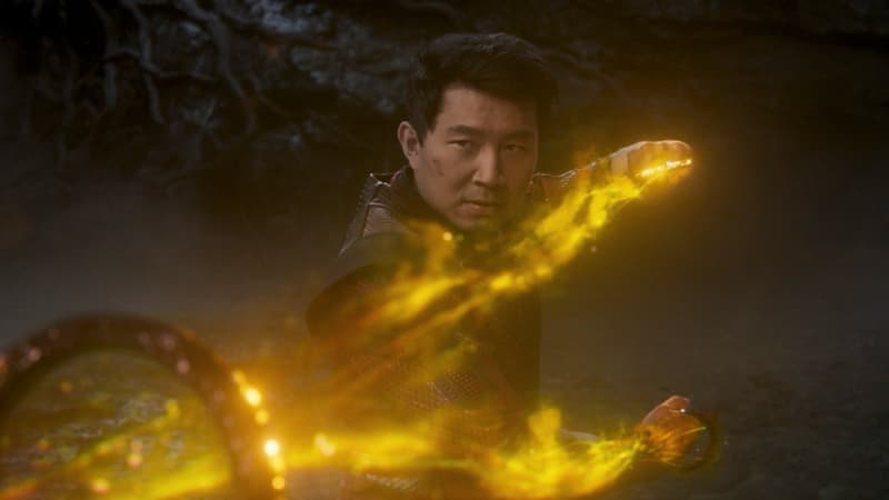 Simu Liu dans "Shang-Chi et la Légende des Dix Anneaux"