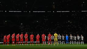 L'hommage à la reine avant Angleterre-Allemagne