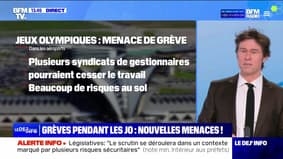 Grèves pendant les JO : nouvelles menaces ! - 27/06