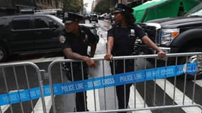 Des agents de police à New York, le 19 septembre 2016.
